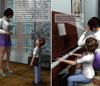The piano teacher changes his life Porn Comics